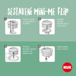 Nuk Mini-Me PP Flip Fles groen 450 ml