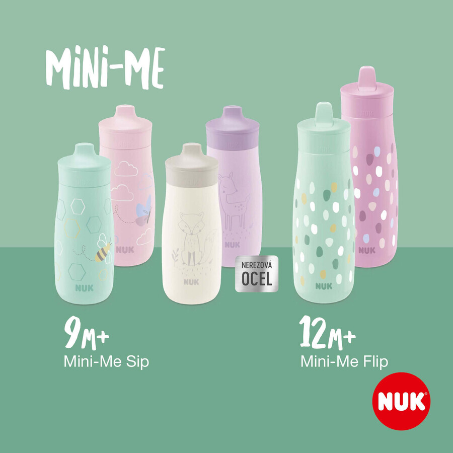 Nuk Mini-Me PP Flip Fles groen 450 ml