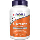 Now Foods L-Tyrosine 500 mg 120 capsules