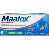 Maalox chewable 40 tablets