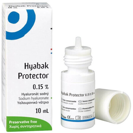 Hyabak 0,15% collirio 10 ml