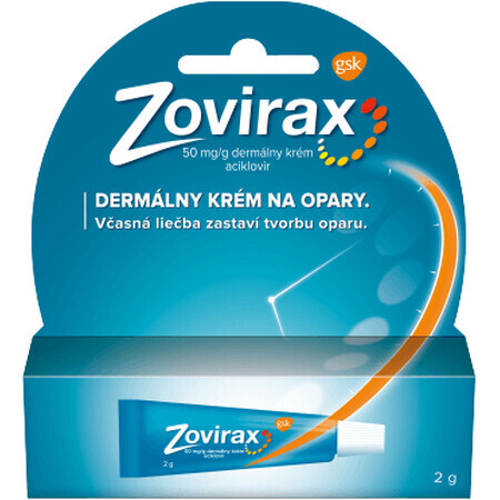 Zovirax huidcrème voor de behandeling van een koortslip 2 g