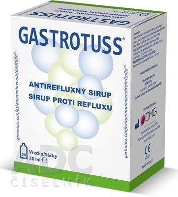 Gastrotuss anti-reflux siroop in zakjes van 20 x 20 ml