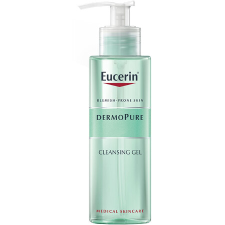 Eucerin DERMOPURE gel nettoyant en profondeur pour les peaux à problèmes 400 ml