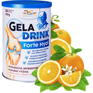 Geladrink Forte Hyal drink powder orange 420 g