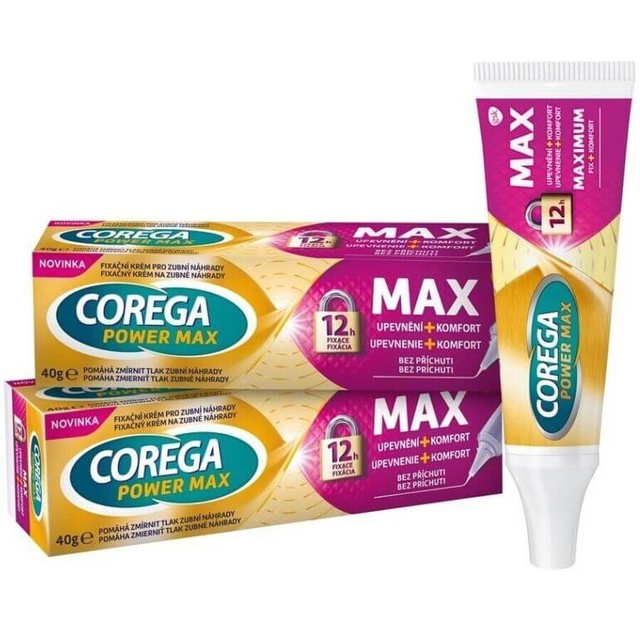 Corega Power MAX Strengthening+Comfort DUOPACK 2 x 40 g