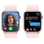 Apple Watch Series 9 GPS 45mm carcasă din aluminiu cu curea sport, roz