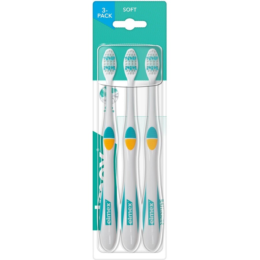 Toothbrush Elmex Sensitive Soft 3 pcs