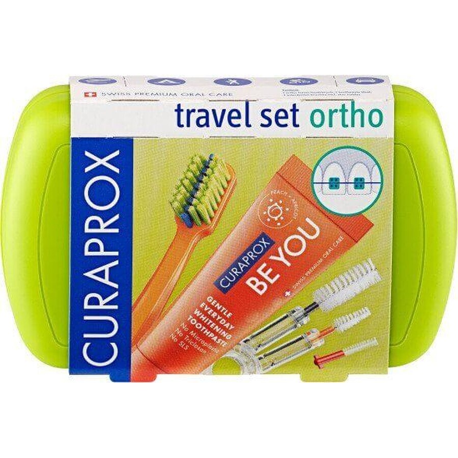 Curaprox Reisset ORTHO groen