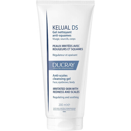 Gel de curățare Ducray Kelual DS 200 ml