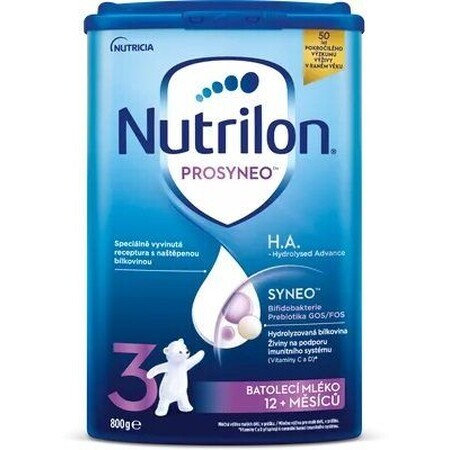 Nutrilon 3 Prosyneo H.A.toddler Milch von uk. 12 Monate 800 g