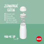 Nuk Plastic Mini-Me SIP fles paars 300 ml