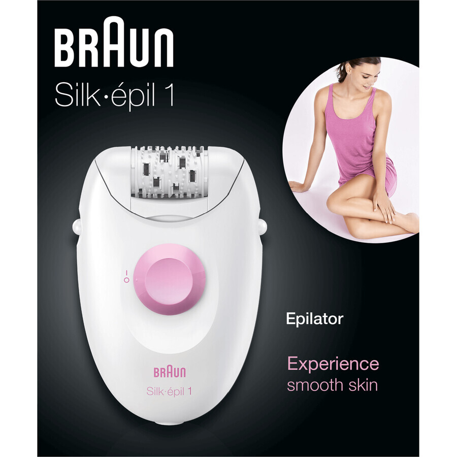 Braun Epilator Silk-épil 1-170 Roze