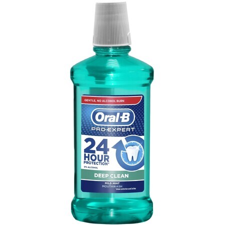 Oral-B Pro-Expert apă de gură cu curățare profundă, Mentă blândă 500 ml