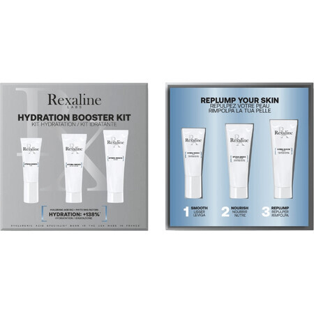 Rexaline Hydra Shock Skin Moisture Replenishing Travel Set 3 pcs