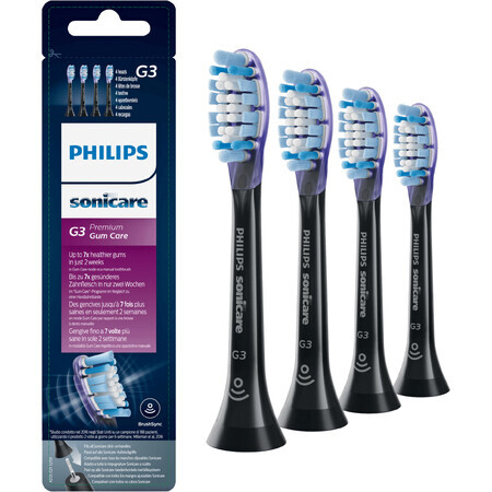 Philips Sonicare Premium Zahnfleischpflege HX9054/33 Standardzubehör 4 Stück