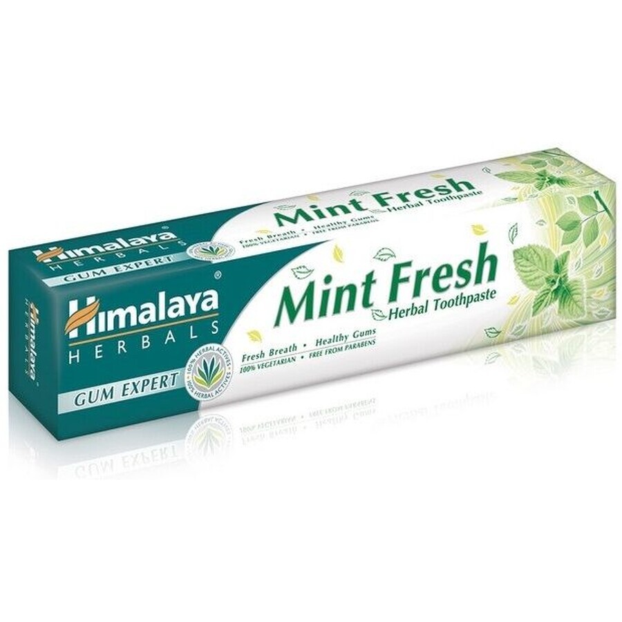 Himalayan Herbal Toothpaste for fresh breath Mint Fresh Fresh Herbal Toothpaste 75 ml