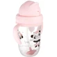 Canpol Babies Tazza con cannuccia senza flusso con peso 6m+ Animali esotici rosa 270 ml