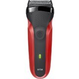 Braun Series 3 300 scheerapparaat, rood