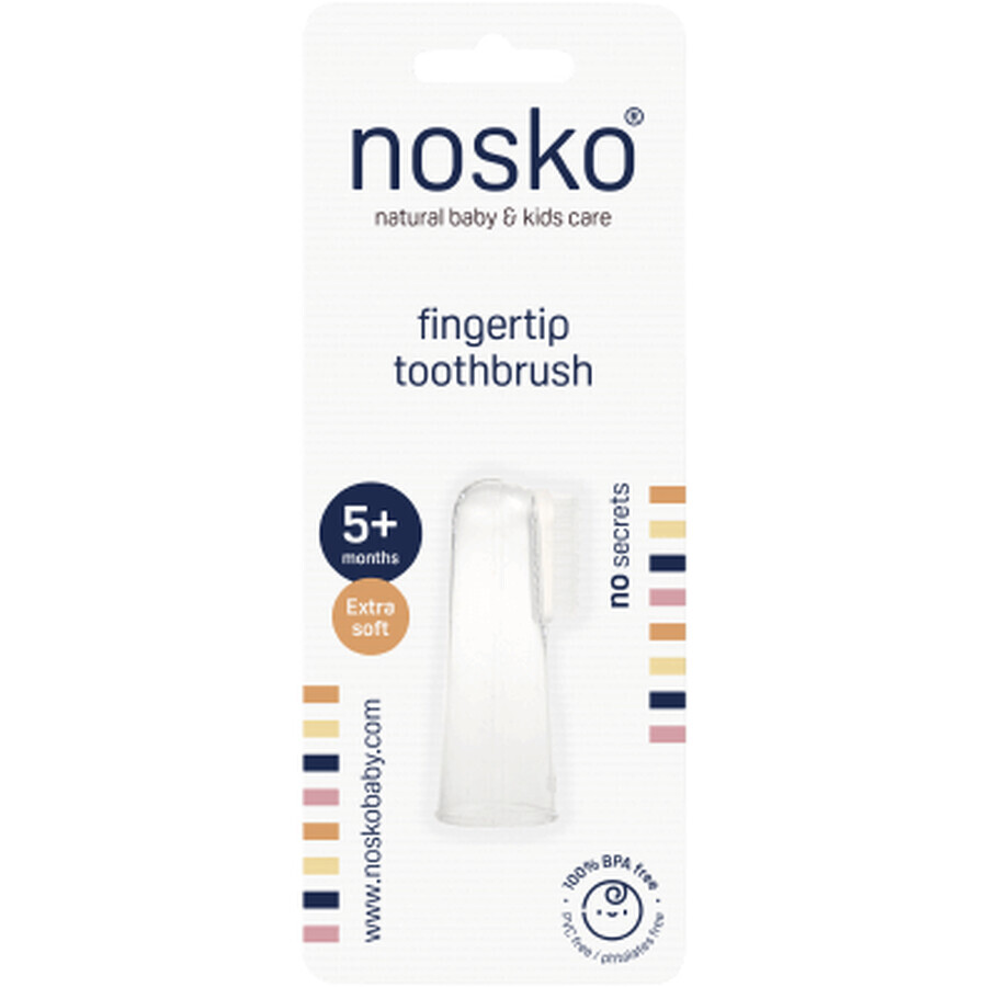 Nosko Extra Soft Finger Toothbrush