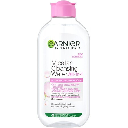 Garnier Skin Naturals Detergente micellare tutto in uno per pelli sensibili 200 ml