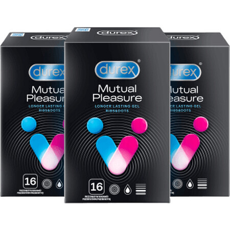 Préservatifs Durex Mutual Pleasure 48 pièces