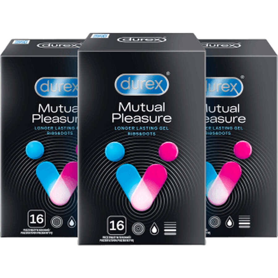 Préservatifs Durex Mutual Pleasure 48 pièces