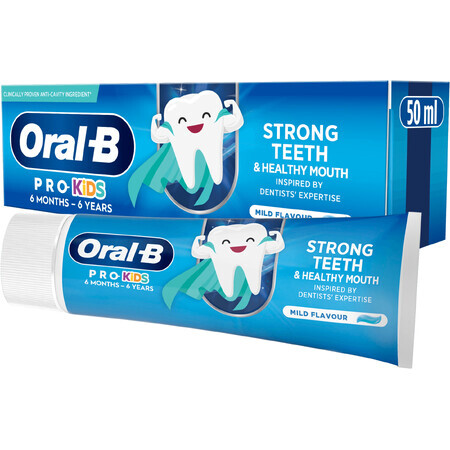 Tandpasta Oral-B Pro Kids 0-6 jaar, 50 ml