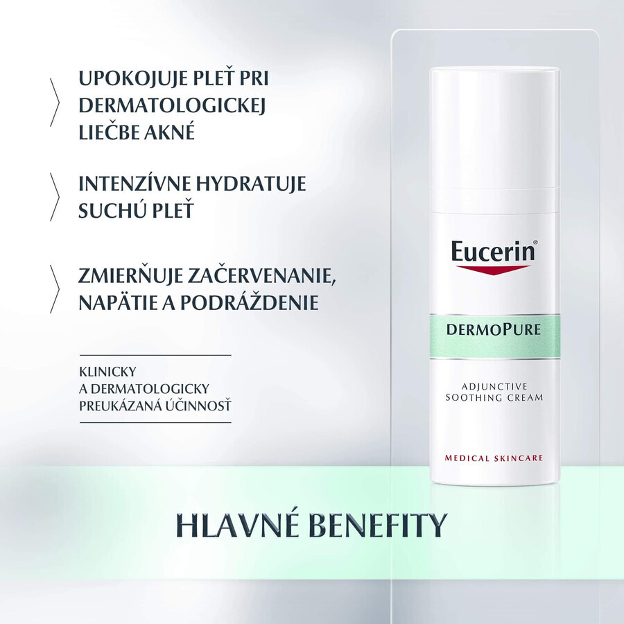 Eucerin DERMOPURE Beruhigende Creme für Problemhaut 50 ml