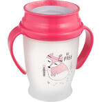 LOVI Mug 360° Junior Junior Indian Summer, pink 250 ml