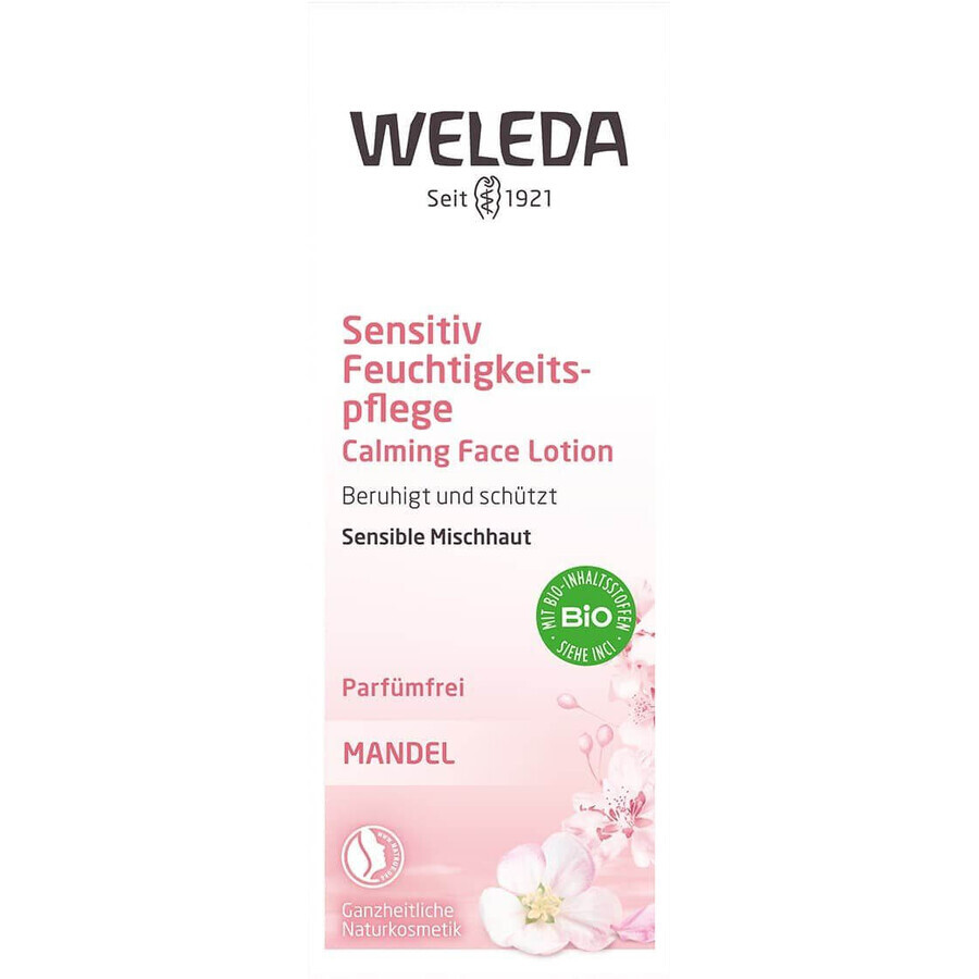 Weleda Crema idratante alla mandorla per pelli sensibili 30 ml