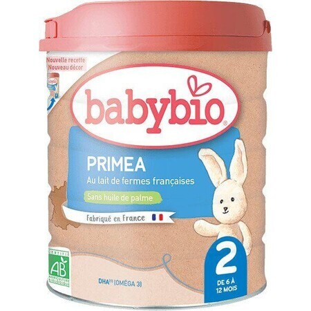 Babybio Primea 2 Continuation biologische babymelk 800 g