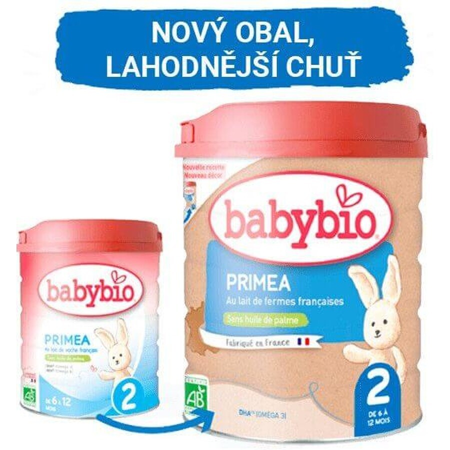 Babybio Primea 2 Continuation biologische babymelk 800 g