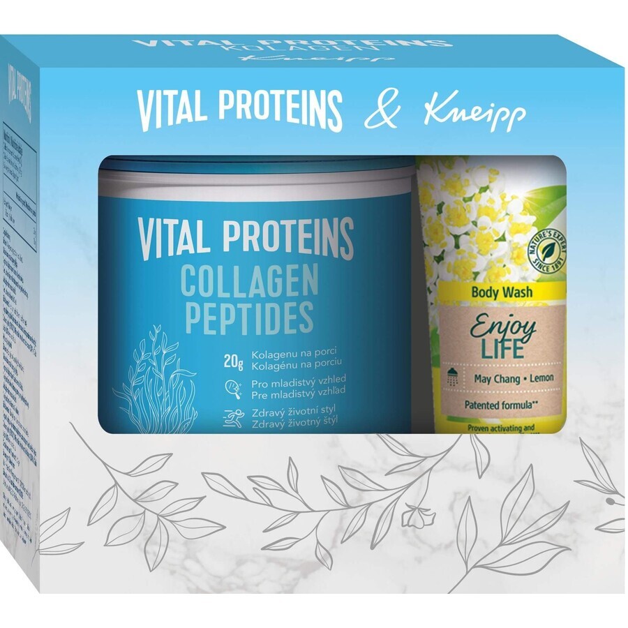 Gift pack Vital Proteins Collagen Peptide 567g + Kneipp shower gel 200ml