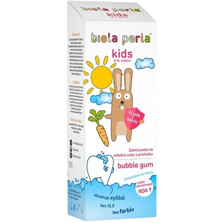 Dentifrice blanc Perla Kids (3-6 ans) 50 ml