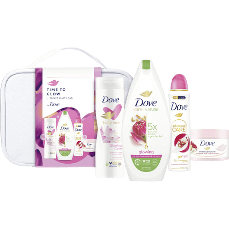 Borsa cosmetica da donna Dove Vanity Glowing