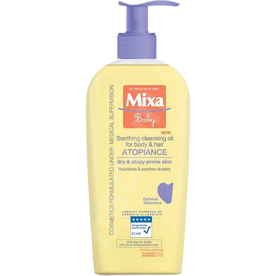 Mixa Baby Atopiance Huile apaisante et nettoyante 250 ml