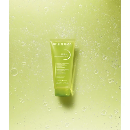 Bioderma Sébium Gel moussant actif reinigingsgel voor vette huid en acne 200 ml