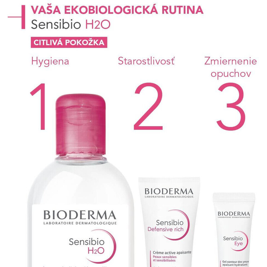 Bioderma Sensibio H2O agua micelar para pieles sensibles 250 ml