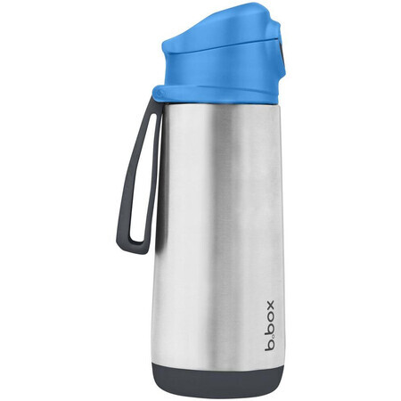 B. box Thermos de sport, bleu/gris 500 ml