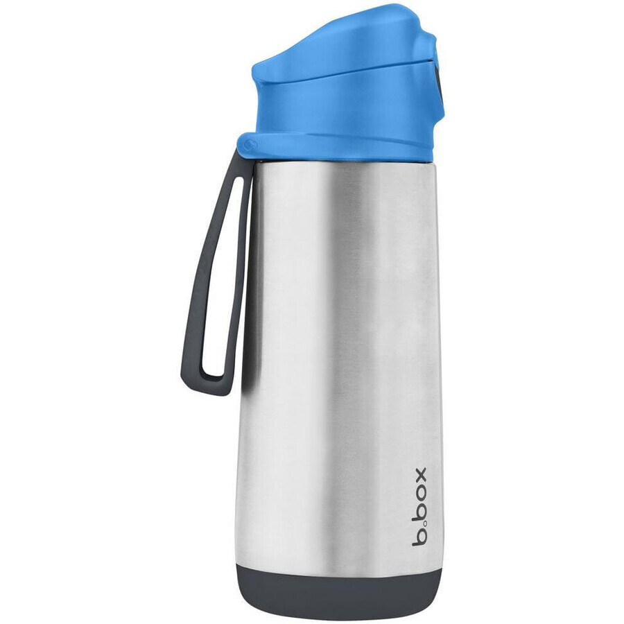 B. box Thermos de sport, bleu/gris 500 ml