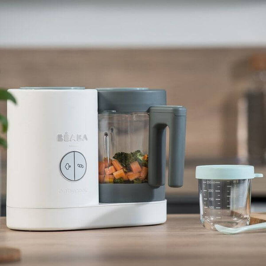 Beaba steam cooker + blender BABYCOOK Neo mineral gray