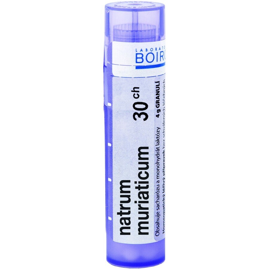 Boiron Natrum Muriaticum CH30 gránulo 4 g