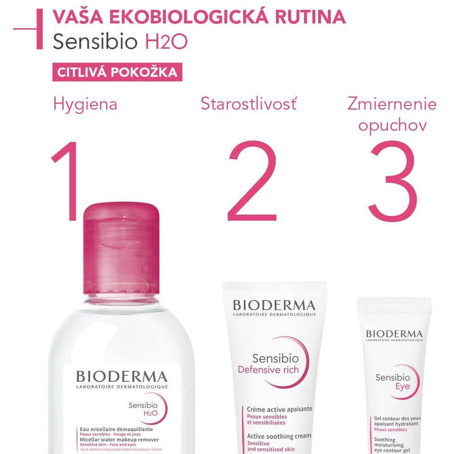 Bioderma Sensibio H2O agua micelar para pieles sensibles 100 ml