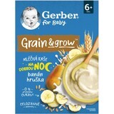 Gerber Overnight Tarwe en Haver pap met banaan en peer 200 g