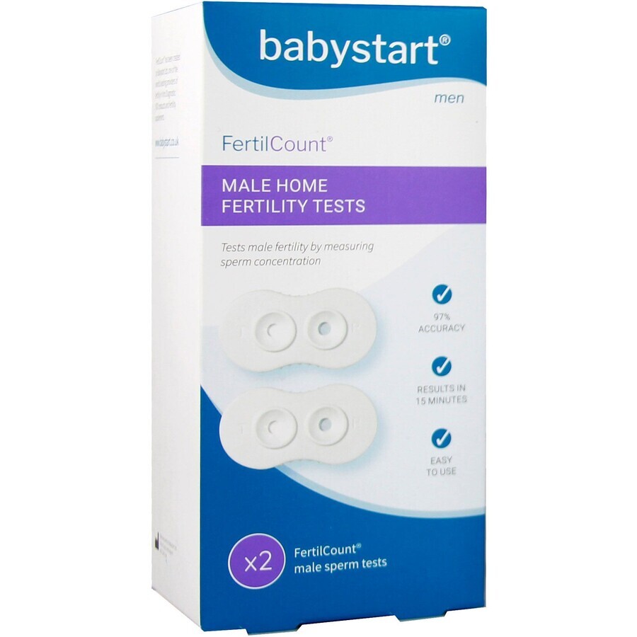 Babystart FertilCount Test de Fertilidad Masculina 2 uds.