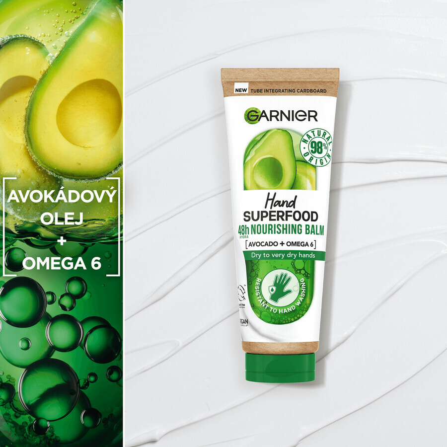 Garnier Hand Superfood feuchtigkeitsspendende Handcreme mit Avocado 75 ml