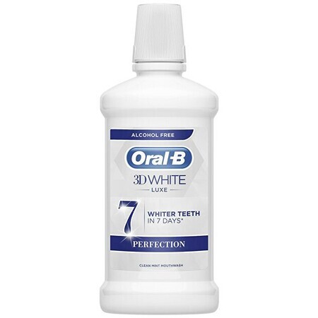 Oral-B 3D White Luxe Mondwater 500 ml