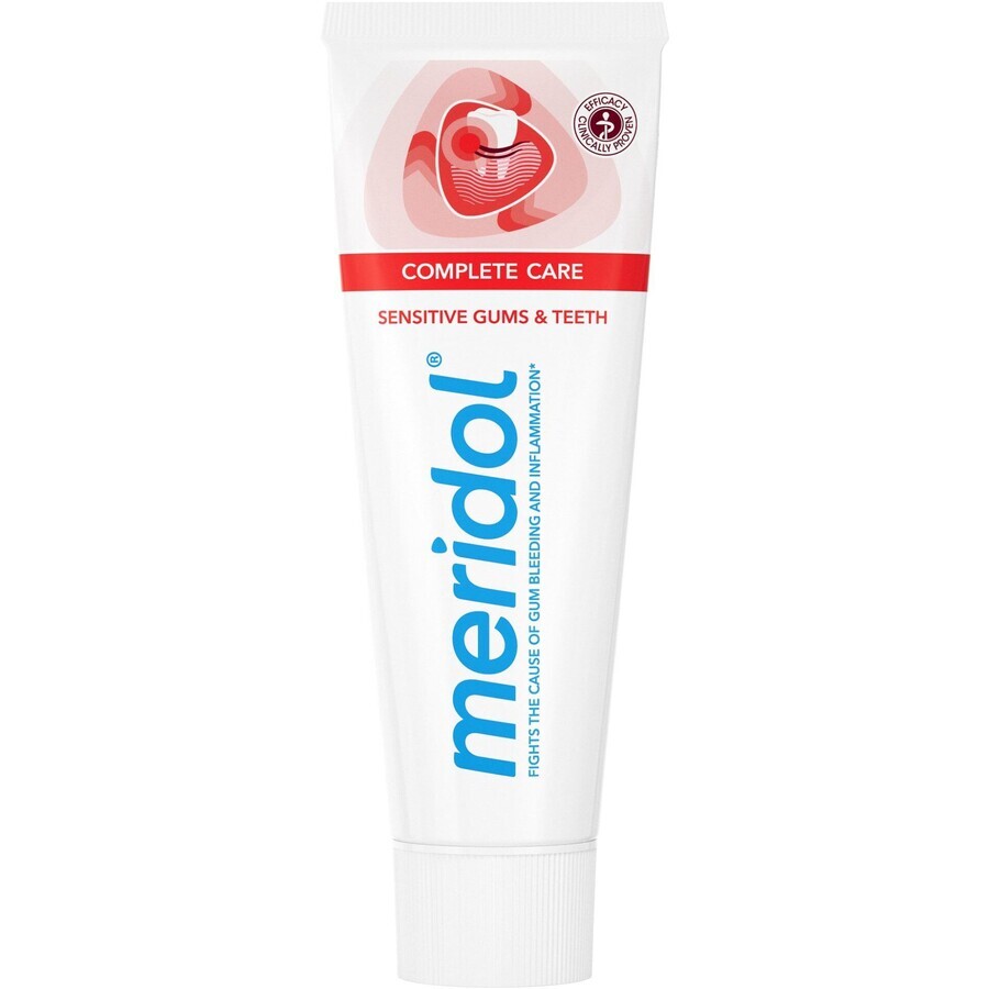 Meridol Complete Care toothpaste for sensitive teeth and gums 75 ml