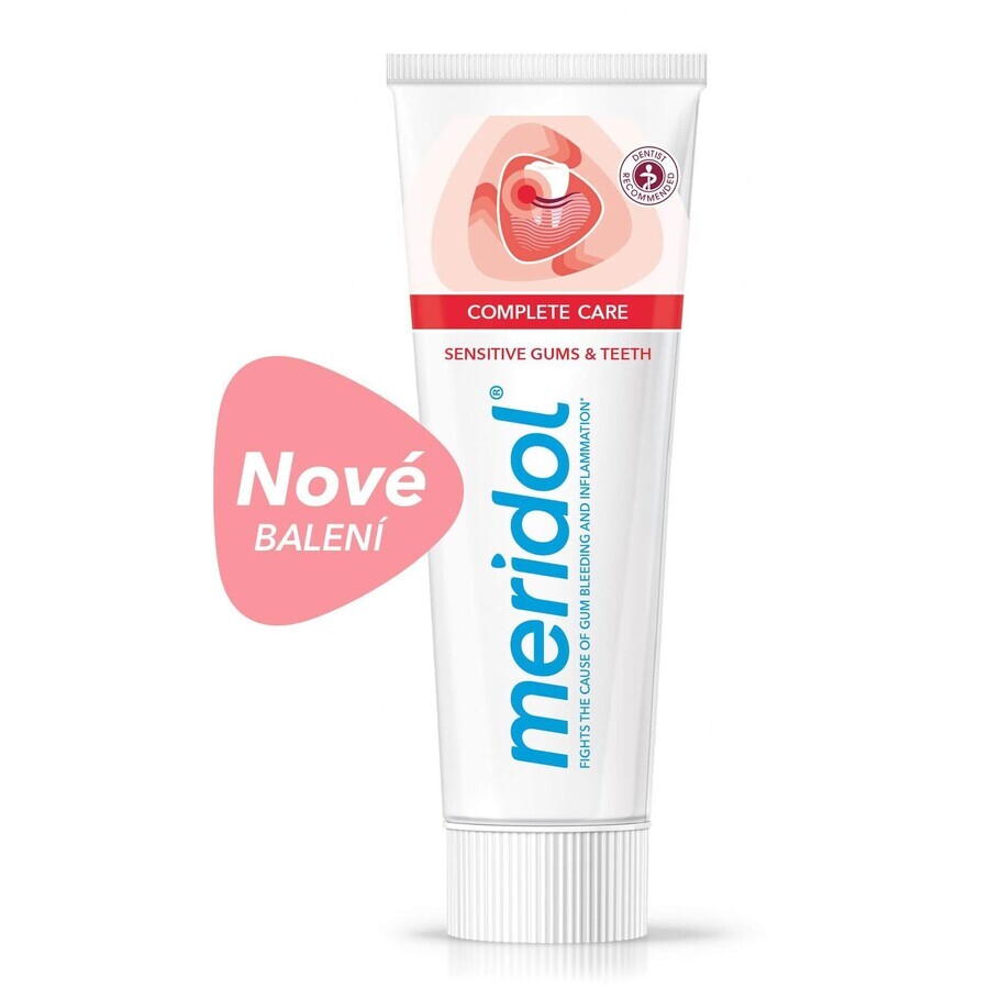 Meridol Complete Care toothpaste for sensitive teeth and gums 75 ml